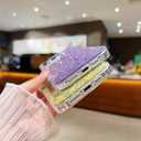 for iPhone 15 Plus Case Glitter, Shiny Bling Sparkly Design Phone Cover for Women Girls Cute Soft TPU Slim Shockproof Protective Phone Case for iPhone 15 Plus 6.7", Pink