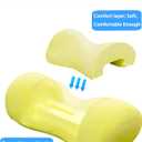 Bespilow Small Neck Roll Pillow,Say Goodbye to Neck Pain, Cervical Memory Foam Pillow for Tension Muscle Relief, Contour Support, Shoulder Pain Relaxer with Breathable Pillowcase, Odorless