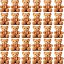 Lenwen 30 Pcs Bear Stuffed Animal Plush 12 Inch Cute Brown Small Bear Plush Toy Soft Bears Doll for Boy Girl Cuddling and Playing Baby Shower Birthday Party Gifts