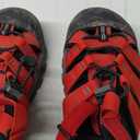 KEEN Unisex-Child Newport H2 Closed Toe Water Sandals (6 Big Kid, Ribbon Red/Gargoyle)