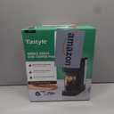 Single Serve Coffee Maker, Iced and Hot Coffee Machine for K Cup & Grounds, Compact Design, 40oz Removable Water Reservoir, 6 to 24 Oz Brew Sizes, Fits 7.3" Travel Mug, Black