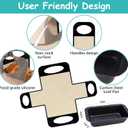 5 Loaf Pan Set with Silicone Bread Sling 2 Bread Pans + 2 Nonstick Loaf Liners for Homemade Baking, Sourdough, Banana Bread, Sandwich Loaves Rectangular Baking Tray for Kitchen Home Baker