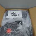 All Terrain Foldable Knee Scooter Walker - Economical Knee Walker for Foot Injuries, Compact Crutches Alternative - Black