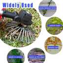 NeJesZoe 10 Inch Steel Wire Weed Wheel Brush Weed Trimmer Blade Head, Wire Rotary Brush Cutter Trimmer Head for Weed Eater, Weed Wrackers, Compatible with Husqvarna, Sthil, Moss Grass Rust Removal