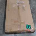 Sweetcrispy L Shaped Desk - Computer Desk Corner Desks Gaming Desk PC Table with CPU Stand Side Bag for Home Office Dorm Sturdy Writing Workstation, Black, 50-Inch