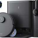 ECOVACS DEEBOT T30S Combo Robot Vacuum and Mop, All-in-One Cleaning Hub, 11000Pa, ZeroTangle Technology, TruEdge Adaptive Edge Mopping, Dual Self-Emptying, Hot Water Washing, Auto-Mop Lifting