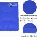 Koo-Care Large Flexible Gel Ice Pack & Wrap with Straps for Hot Cold Therapy - Pain Relief for Shoulder Rotator Cuff, Back, Hip, Knee Replacement Surgery, Shin Splint Injuries Reusable - 11" x 14"