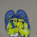 LeIsfIt Toddler Wide Sandals Boys Girls Breathable Summer Shoes Kids Non-slip Water Sandals Lightweight Barefoot Shoes for Beach Swim, Blue Yellow, 2 Big Kid