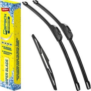 GSPSCN 3 Wipers Replacement for Hyundai Venue 2024 2023 2022 2021 2020 Original Equipment Windshield Wiper Blades 24"+18"+11" (set of 3) J hook