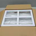 Fomcet 10FT x 10FT Backdrop Stand Heavy Duty with Base, White Portable Adjustable Pipe and Drape Backdrop Stand Kit, Square Metal Arch Party Frame for Wedding Birthday Parties Banquet Decorations