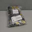 3 x The Beginning of a New Chapter Banner Funny Going Away Party Graduation Happy Retirement Party Decorations Supplies Glitter Black Gold Goodbye Farewell Party Decoration for Coworker Friends Graduates