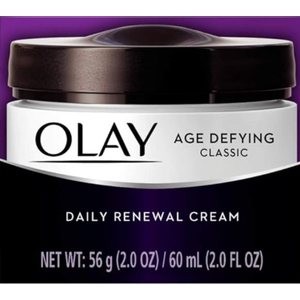 Olay Age Defying Classic Daily Renewal Cream, Face Moisturizer, 2 Oz (Pack of 1)