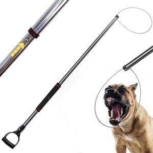 60"-92" Animal Catch Pole Control Tool Noose Holder Net Kit for Dogs Feral Cat Raccoons Hog Pig Fox Coyote Bulldog Wolf Goat Lizards Boar Bichon Calf Piglet Gator