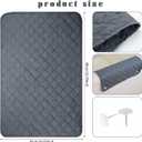 Panelee 2 Pcs Headrest Cover for Recliner Chair Sofa Headrest Cover Head Protector Furniture Protector for Recliner Sofa Slipcovers(Gray)