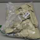 Cream Happy Birthday Balloon Banner, Neutral Beige Happy Birthday Foil Balloon, 16 Inch Ivory White Sand Born Day Bunting Banner Letter Balloons for Men Women Birth Party Decorations Supplies