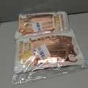 2 x 4P Metallic Foil Fringe Tinsel Table Skirts for Rectangle Tables Backdrop Banner Streamer Garland Curtains for Parade Floats Wedding Graduation Anniversary Birthday Parties Decoration (Rose Gold)