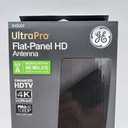 GE 34342 Pro Flat Panel HD Indoor TV Antenna 40-mile Range 4k Ultra 1080p Full