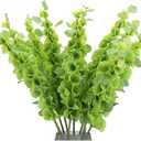 Simulated Shell Leaf Artificial Flower Bell Grass Flower Bells of Ireland Arrangement Home Office Arrangements Indoor Outdoor Decoration