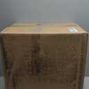 Amazon Basics Plastic Storage Containers with Secure Latching Lids, Stackable Organization Bins, 32 Quart, Set of 6, Clear/Grey