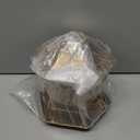 Wild Birds Feeder, Finch Bird Feeder for Outdoors, Metal Hexagonal Gazebo Birdfeeder for Garden Patio Outside Hanging (Bronze)