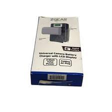 Universal Camera Battery Charger With LCD Display
