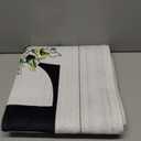 Laundry Room Runner Rug for Hallways Kitchen Runner mat Non Slip 24"x 72"Washable Rugs with TPR Backing Soft Floral Text Carpet Indoor Machine Washable Accent Rug Low Pile Carpet (D6-white)