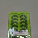 Mink Lashes Wispy False Eyelashes 3D Volume Strip Lashes 16mm Cat Eye Faux Mink Lashes 7 Pairs Fake Eyelash Multipack, by Kmilro