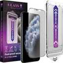 CHISHA 2-Pack Matte Screen Protector for iPhone 17 Pro Auto Dust Removal, No Bubbles, High Definition Clear, Easy Installation