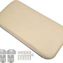 GXYWADY Tan Front Seat Bottom Replacement for EZGO Medalist TXT 1994-2013 Gas Electric Golf Cart