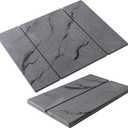 Stone Dish Drying Mat For Kitchen Counter,Large Diatomaceous Earth Quick Drying Mat,Non-Slip Diatomaceous Absorbent Pad For Kitchen Countertops,Match Any Countertop(A)