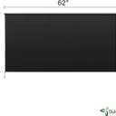 Dulepax RV Blinds,RV Pleated Shades,RV Blinds Pleated Shades, 62" W x 32" L Black RV Window Shades,Camper Blinds,RV Window Blinds for RV Camper Travel Trailers Motorhome's Window