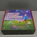 Ninja Blast Dinosaur Toy Rocket Launcher for Kids Toys for Kids 3-5 5-7 4-6 - Outdoor Toys for Kid Ages 4-8 - 3 4 Year Old Boy Birthday Gift - Gifts for Boys Age 3 4 5 6 Years Toy for Toddlers