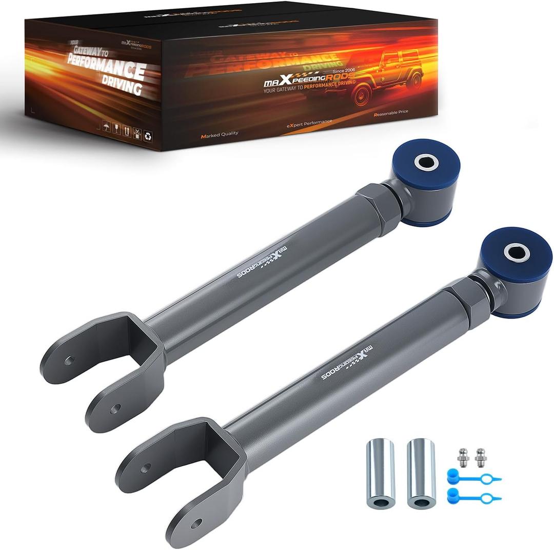 maXpeedingrods Front Upper Control Arm for Jeep Wrangler TJ Cherokee XJ ZJ
Adjustable Front Upper Control Arms for Jeep Cherokee XJ Wrangler TJ, for Jeep Grand Cherokee ZJ WJ with 0-8" Lift
