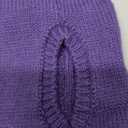 PUPTECK Winter Cat Sweater Coat - Soft Warm Cold Weather Clothes Knitwear for Kittens & Small Dogs Indoor Outdoor Wearing, Knitted Classic for Doggies Kitties Girls Boys, Purple, M