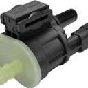 Vapor Canister Purge Valve EVAP Canister Purge Solenoid Valve Compatible with Ram 1500 Dodge Challenger Durango Grand Cherokee Pacifica 4627694AA(AB) 911410 Replacement Emission Canister Kit