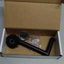 NearMoon Bathroom Toilet Paper Holder, Premium SUS304 Stainless Steel Rustproof Wall Mounted Toilet Roll Holder for Bathroom, Kitchen (1 Pack, Matte Black)