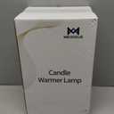 Candle Warmer Lamp with Timer and Dimmer,Electric Gold Light Gifts for Women Melt Wax Warmer Lamp with 2 Bulbs for Candle Jars House Warming New Home Decor Bedroom