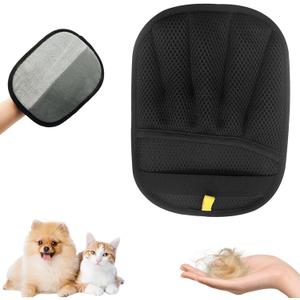 Pet Hair Removal Glove for Cats & Dogs, New Upgrade Efficient Grooming Gloves for Pet Hair, Reusable Pet Hair Remover Glove for Couch, Furniture, Carpet, Car Seat