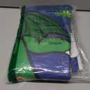 Dinosaur Hooded Beach Towel for Boys, Soft & Absorbent T-Rex Dinosaur Poncho Towel, 30x50 Green Blue Bathrobe for Kids Cool Cartoon, Quick Dry Swim, Pool, and Bath Time