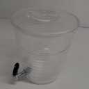 CreativeWare Bark Beverage Dispenser, 2.5 Gallon, Clear, (Pack of 1) (2.5 Gallon)