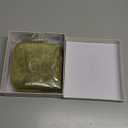 LOTOFUN Jewelry Organizer Case for Travel: 5-Layer Velvet Zipper Pouch Bag for Bangles Link Bracelets Storage Protect from Tangle Scratch (Avocado Green)