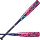 Rawlings | Threat Baseball Bat | USSSA | -12 Drop | 2 3/4" Barrel | 1 Pc. Composite (Navy / Pink)