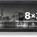 Annecy 8x24 Picture Frame Black1 Pack, Panoramic Picture Frame for Wall Decoration, Classic Black Minimalist Style Suitable for Decorating Houses, Offices, Hotels