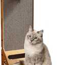 Wall Cat Scratcher, Vertical Cardboard Cats Scratching Post, Cat Scratching Toy, Catnip Toys, Cat Gifts Cat Toys Interactive