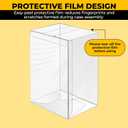 Premium Protector Case Compatible with Funko 4" Inch Pop Vinyl Figures - Ultra Clear, Heavy Duty 0.5mm Thick, Protective Film, Locking Tab (100 Pack)