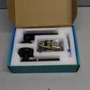 Fingerprint Door Lock Biometric Door Knob with Keypad Keyless Entry, Door Locks for Bedrooms, Home Hotel Office Apartment Black