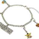 LUV HER Wonder Woman Shoelace & Sticker Gift Set for Kids Includes 2 Shoelaces, 10 Die-Cut Stickers and 4 Character Charms Officially Licensed (Blue)