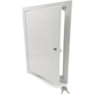 12x20 Steel Access Panel with Keyed Lock for Drywall Valves