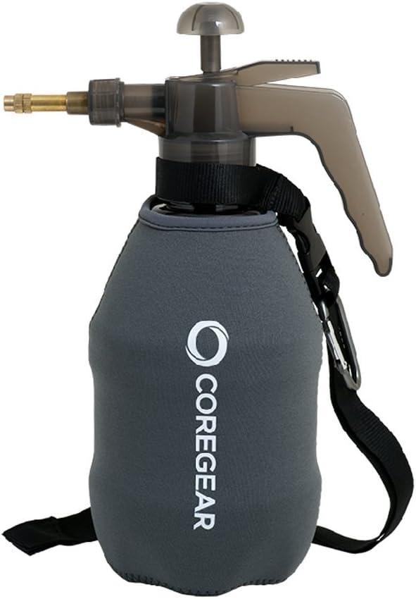 (Ultra Cool XL) USA Misters 1.5 Liter Personal Pump Water Mister & Sprayer with Full Neoprene Jacket (Gray)