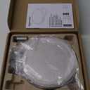 Amazon Basics Digital Kitchen Scale with LCD Display, Batteries Included, Weighs up to 11 pounds, Black and Stainless Steel